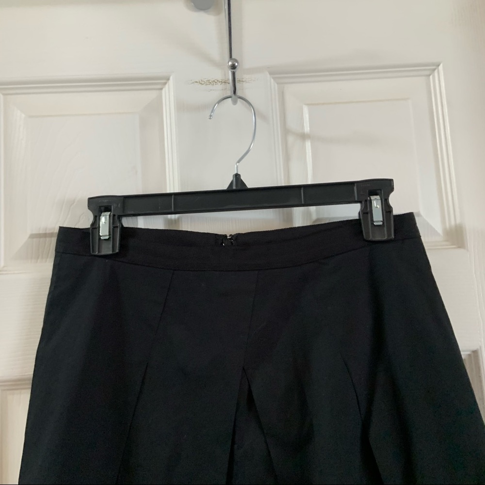 DKNY Women’s Black Cotton Blend Aline Skirt size 2 - Picture 4 of 8